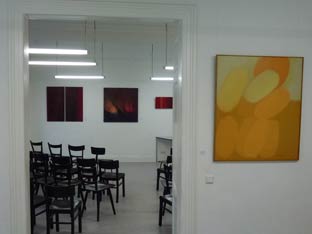 Ausstellungsrundgang in den Ateliers der wfk